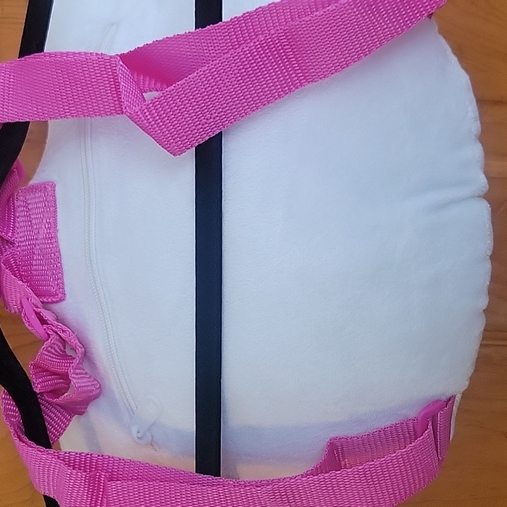 Hello Kitty Plush Backpack - White and Pink - Picture 2 of 2